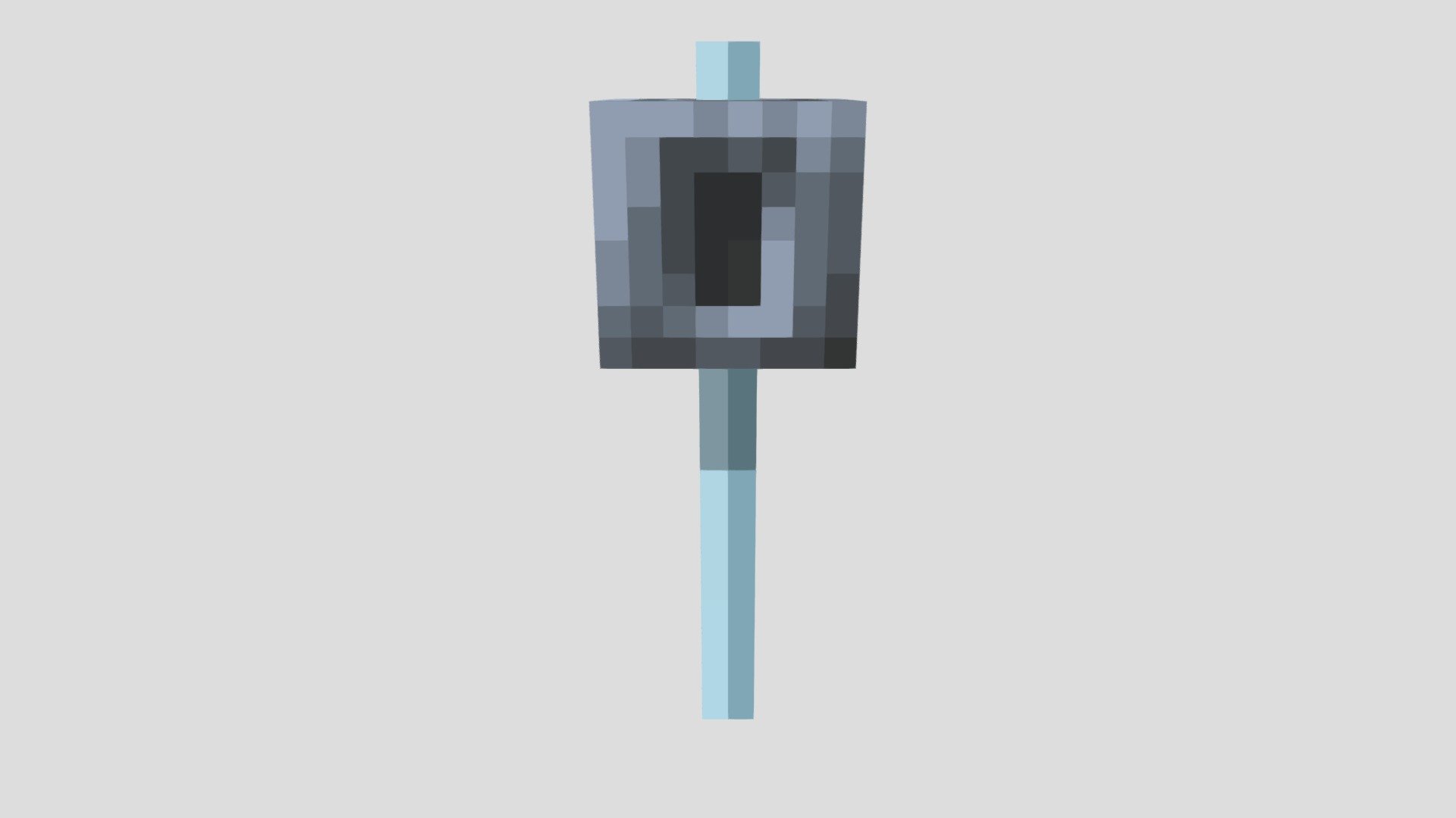 Minecraft 3D mace model - Download Free 3D model by DINOxANAS [ca0f4e2 ...