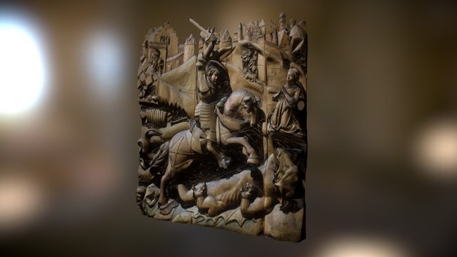 Saint George – Kostenloses 3D-Modell STL