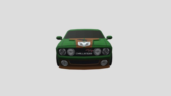 2009 Dodge Challenger – Modello 3D gratuito STL