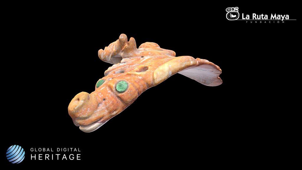 Pectoral in the form a Crocodile or Lizard