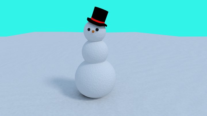 Snowman2 3D Model