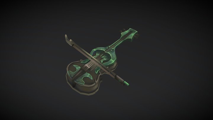 Kul'Tiras Violin 3D Model