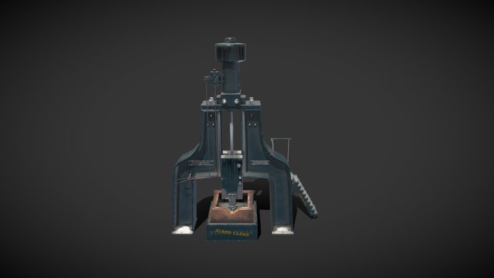 Nasmyth Steam Hammer 3D Model