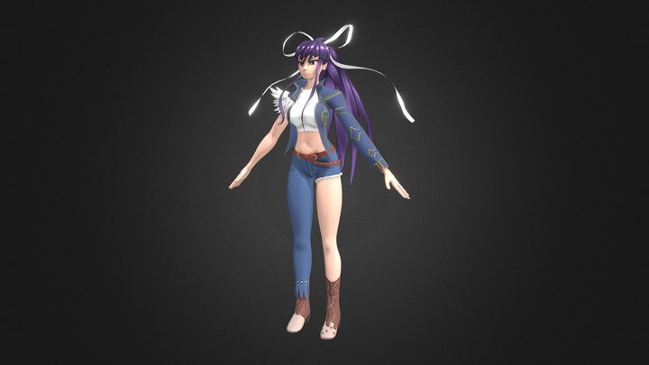 Kaori Kanzaki 3D Model