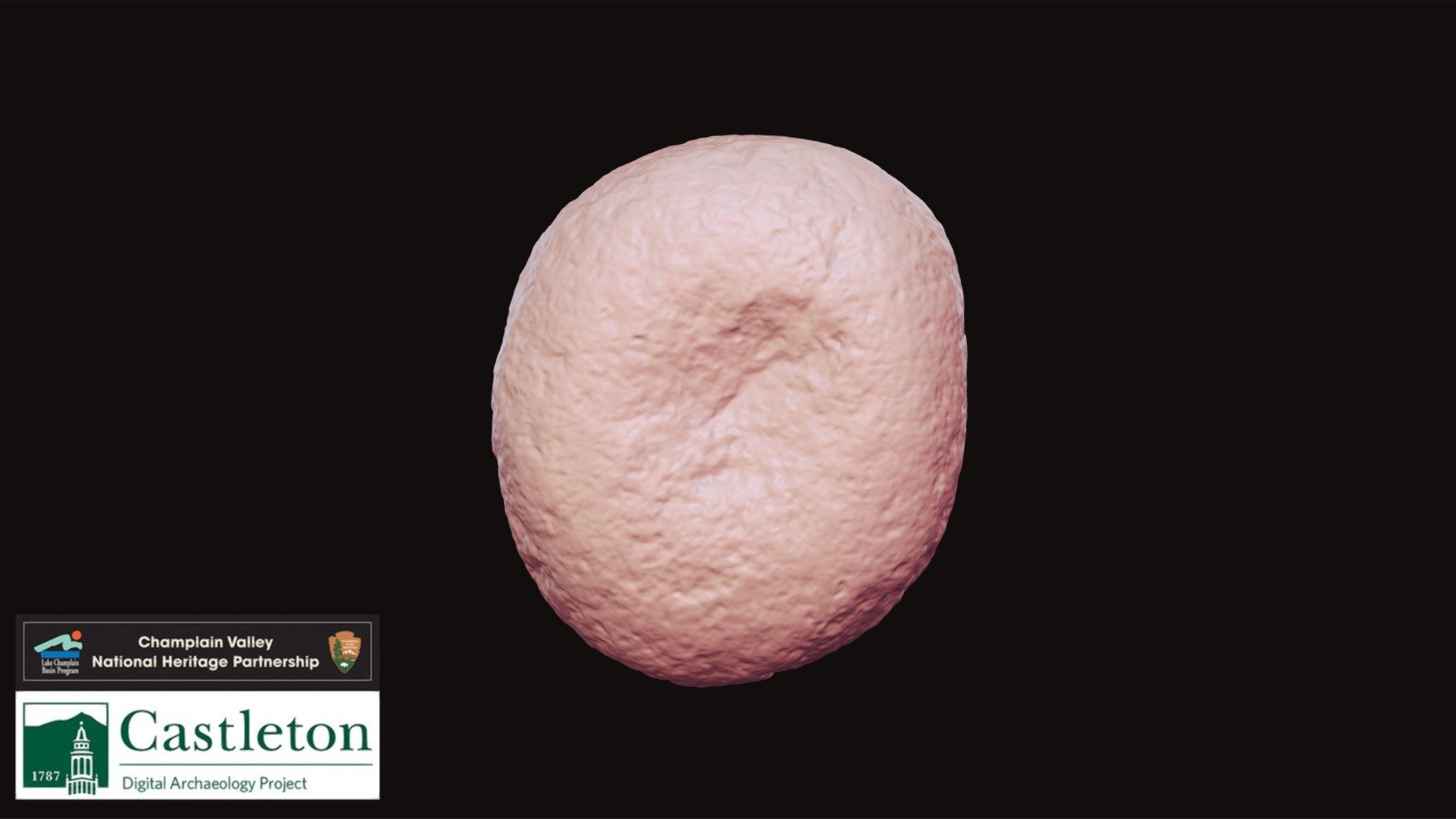 Pitted Hammerstone (SCADS_1_529)