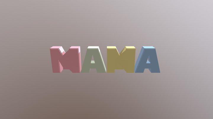 Mama 3D Model