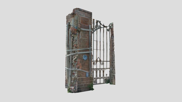 Delighted Schöneweide Pillar 3D Model