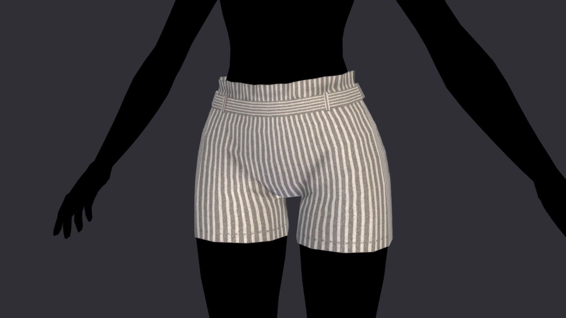 Paper Bag Shorts Test - 3D model by PIXIBOX [ca13696] - Sketchfab