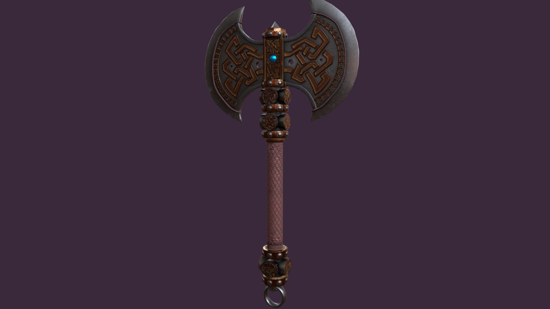 Dwarf Axe - 3D model by kimmi (@kimmicutex) [ca139a5] - Sketchfab