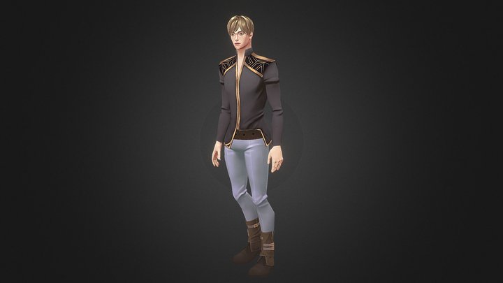 Male Character - Base Skin 3D Model