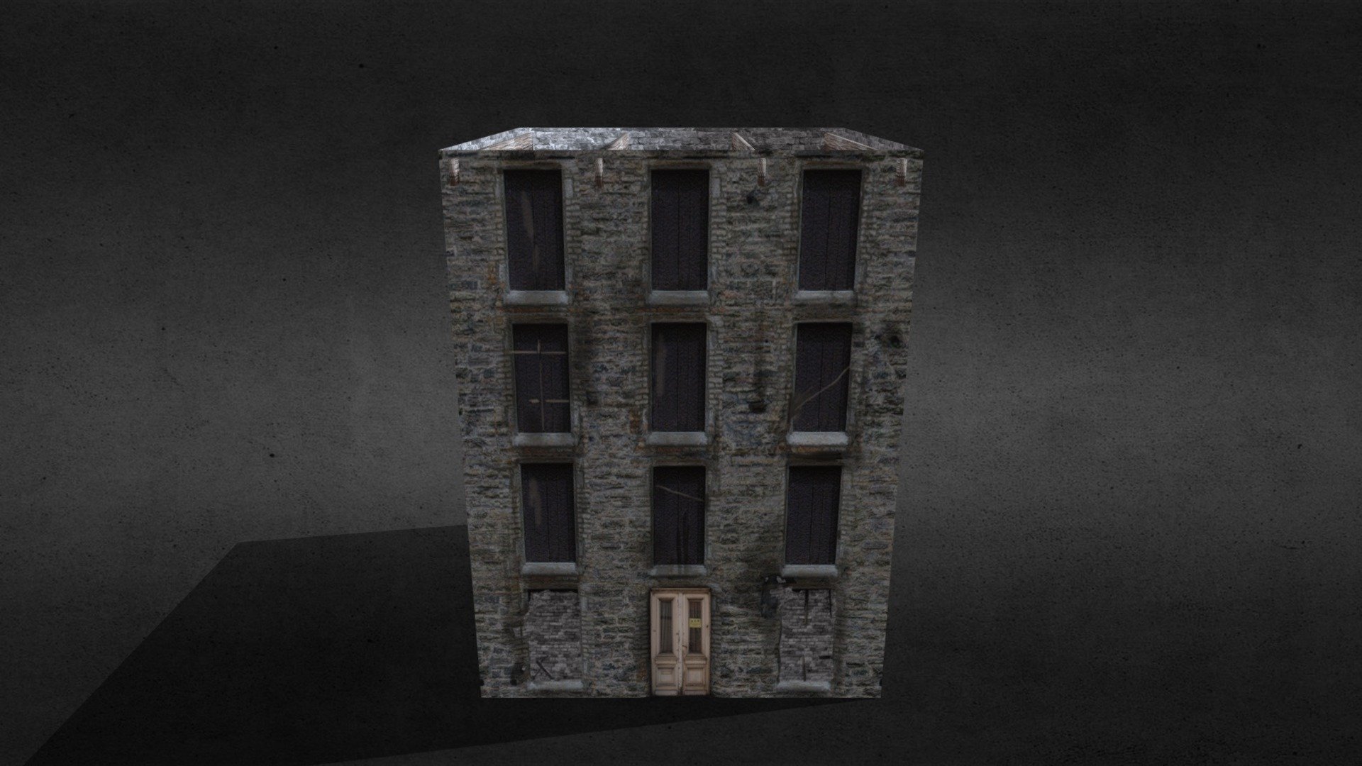 BUILDING DESTROYED