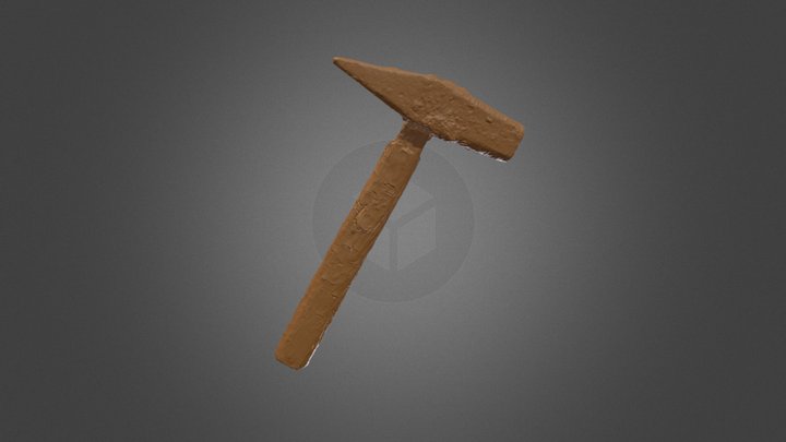 CityPlace Schooner Riveting Hammer 3D Model
