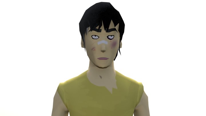 Shaggy Dude 3D Model