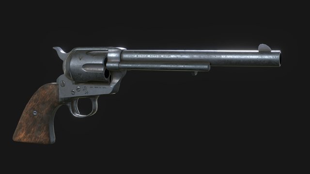Colt Peacemaker 3D Model