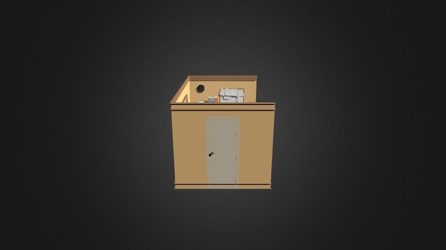 Office Set 3D Model
