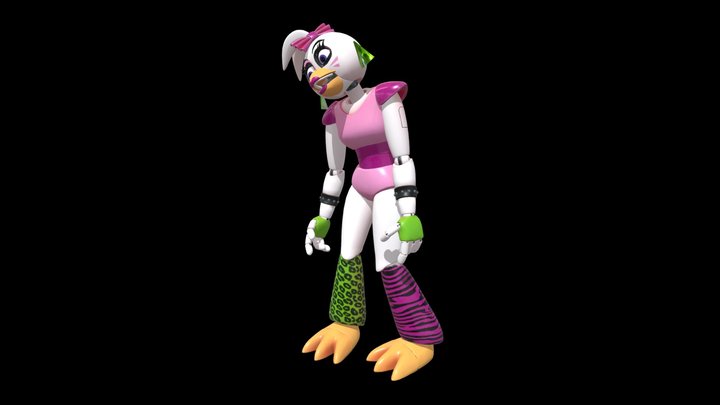 FNAF : Security Breach | Glamrock Chica 3D Model