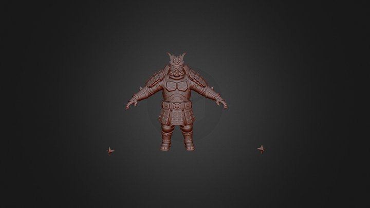 Ironbound Guardian Samurai – Modèle 3D gratuit STL