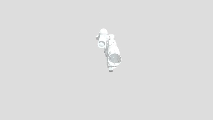 Blaster 100% Cecilia_Alvarado_14579 3D Model