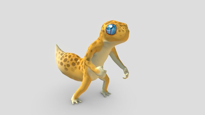 Leopard Hunter Character 3D Model