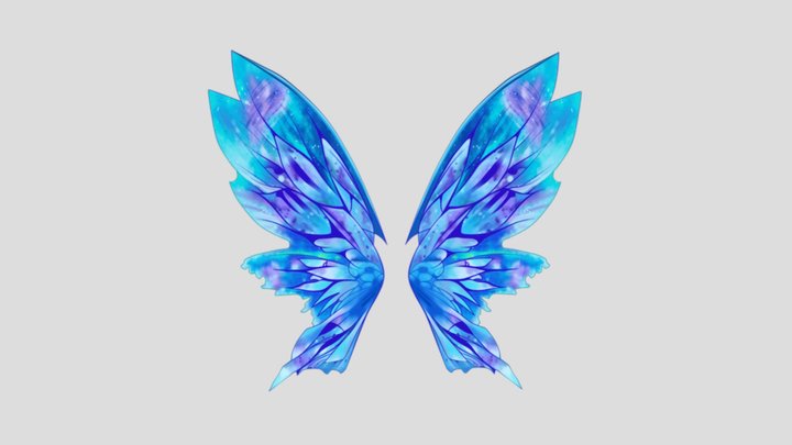 Butterfly wings – Modello 3D gratuito STL