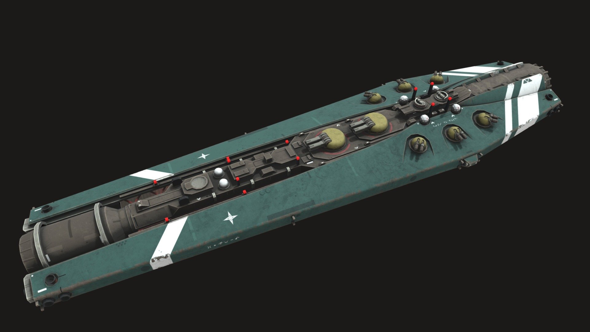 Cruiser - CA-15 - Voidstalker - 3D model by Gwyvern [ca1d990] - Sketchfab