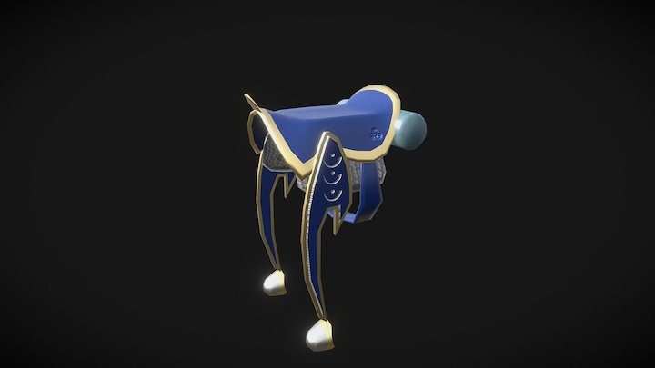 The Legend of Zelda Saddle 3D Model