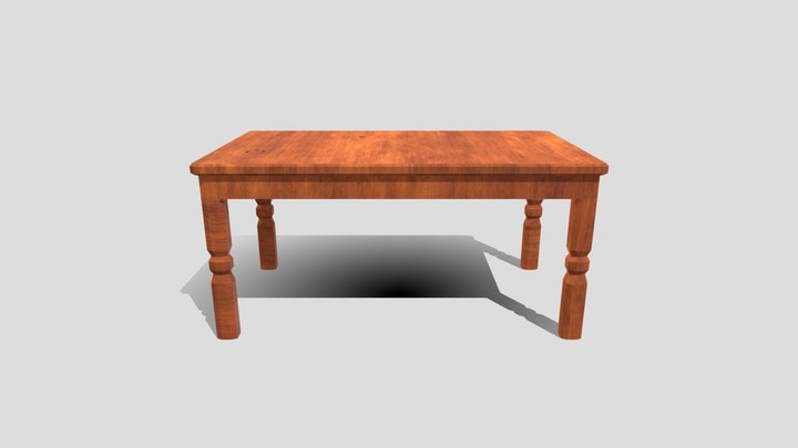 Victorian Coffee table 3D Model