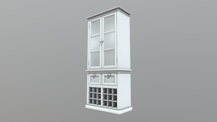 Kitchen Cabinet 3D Model