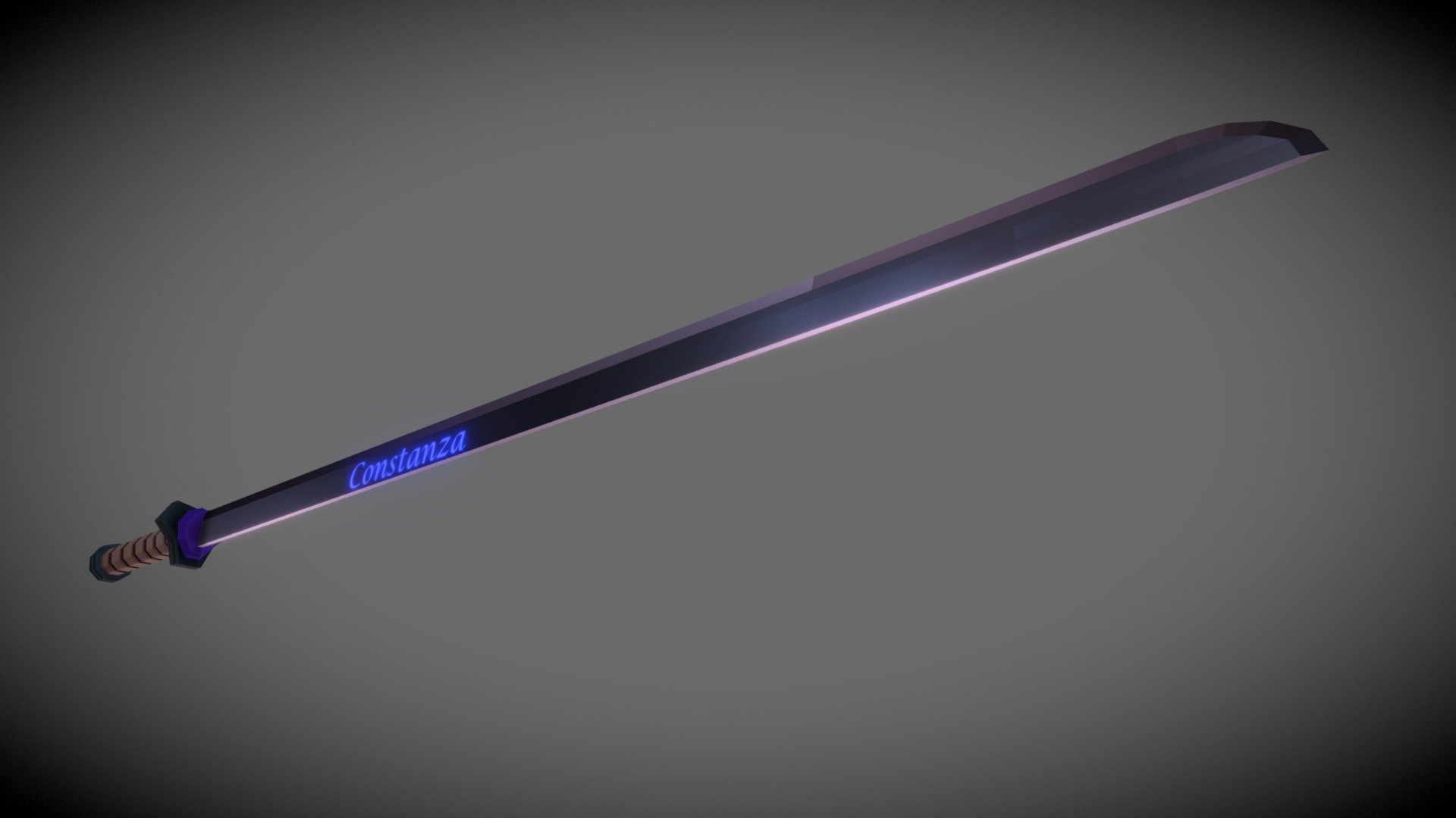 Low Poly - Katana Constanza