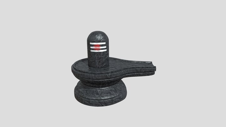 Shiva Linga 3D Model