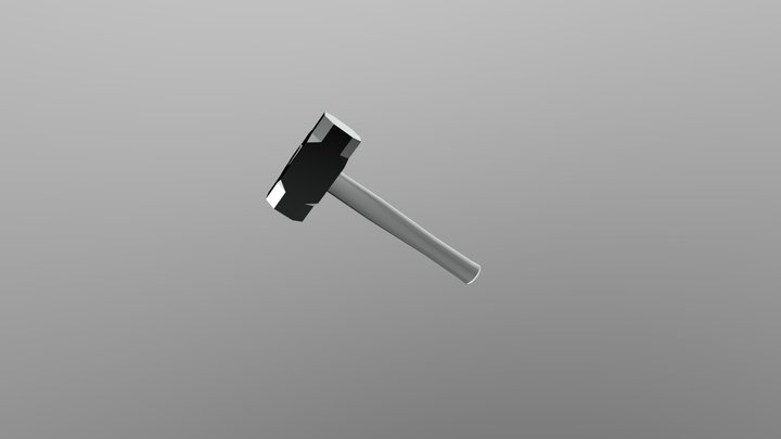 Sledge Hammer 3D Model