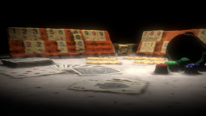 Juegos de Mesa - 3DF Zephyr 3D Model