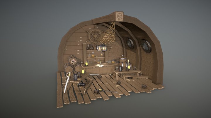 Pirate Tavern 3D Model