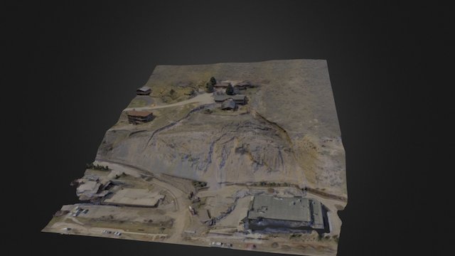 Budge Drive Landslide v2 3D Model