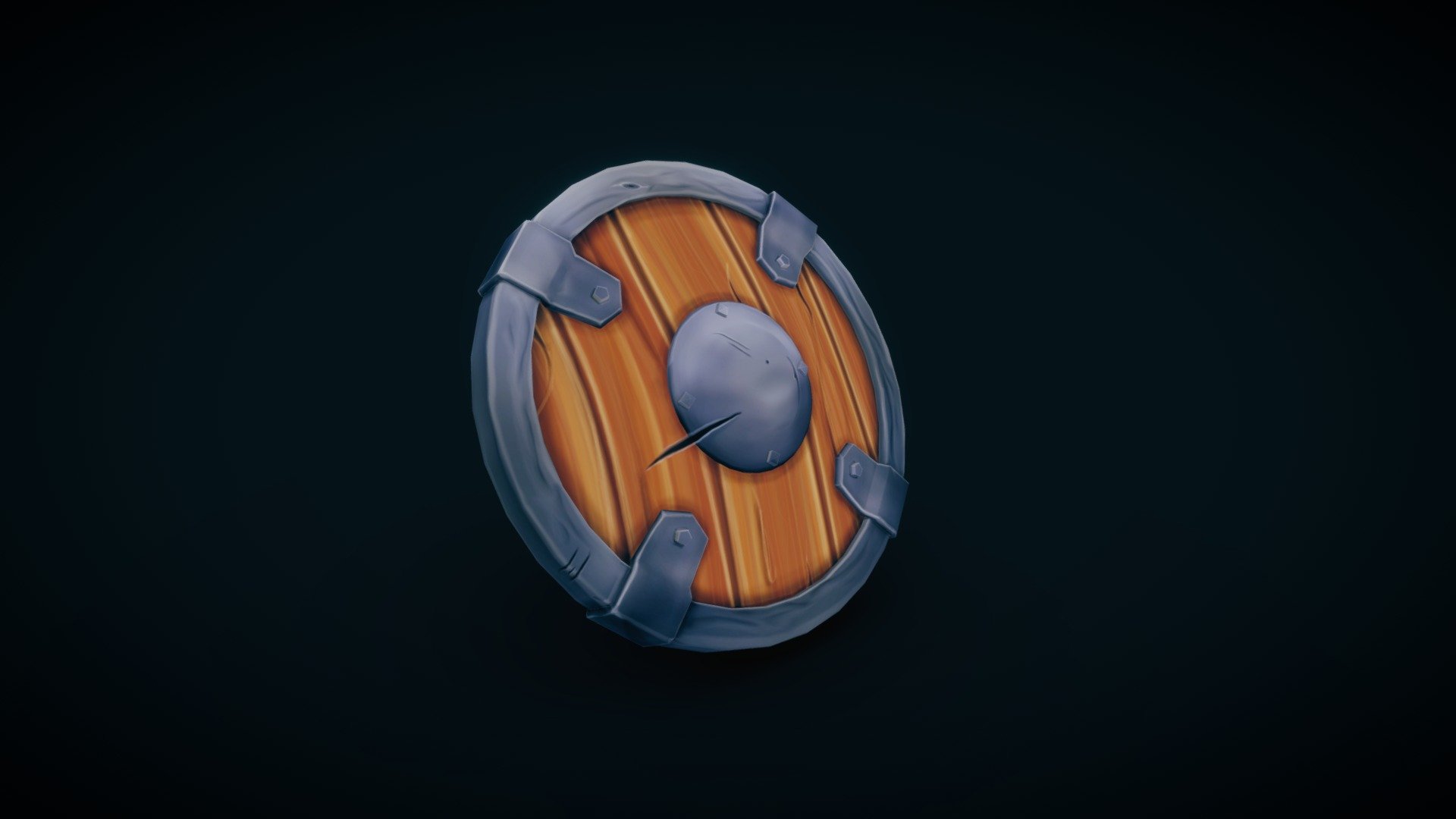 Medieval Shield - Download Free 3d Model By Multipainkiller Studio 