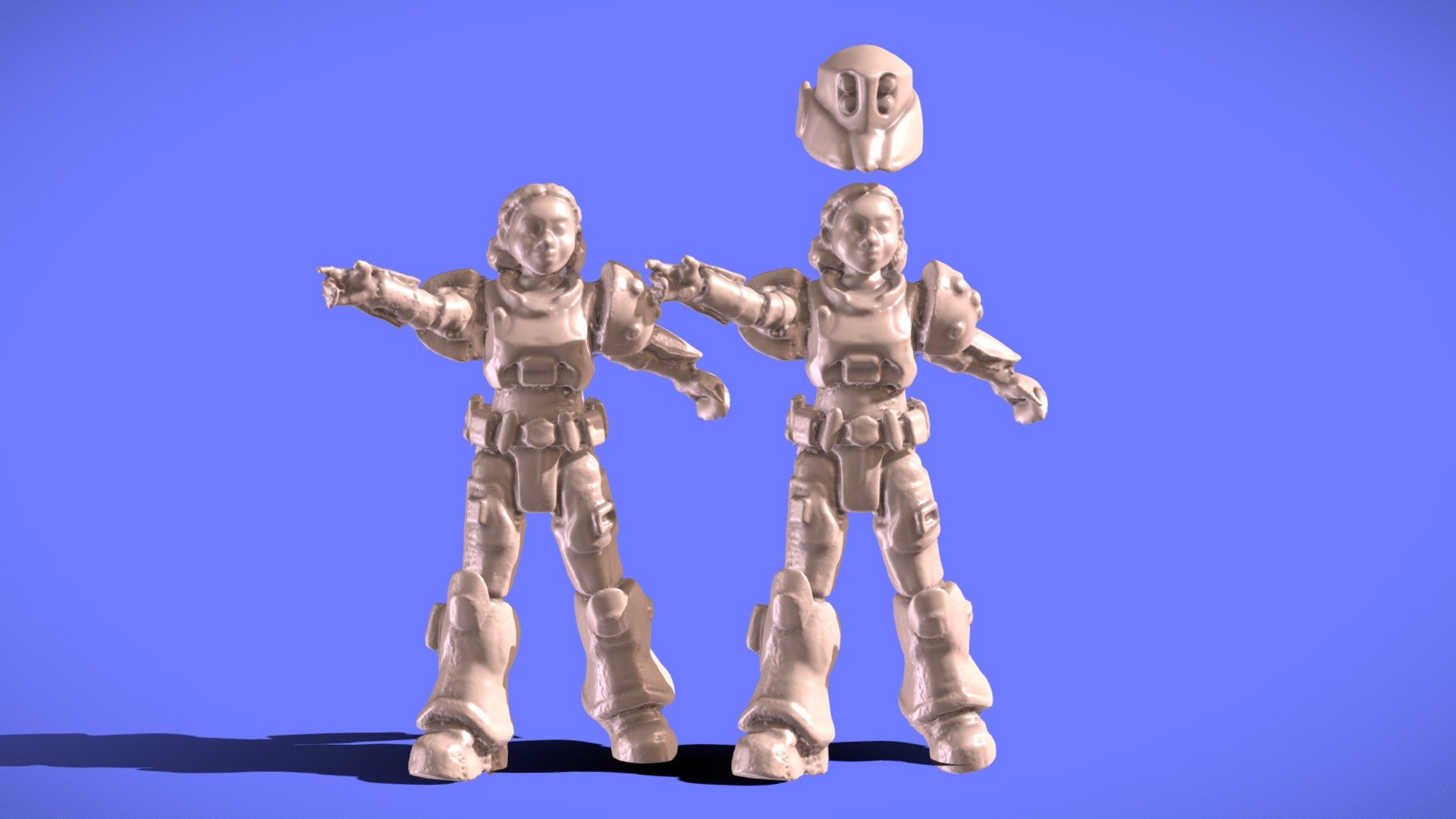 2020s IZZY FIGURE - RAW 3D SCAN - Buy Royalty Free 3D model by ...
