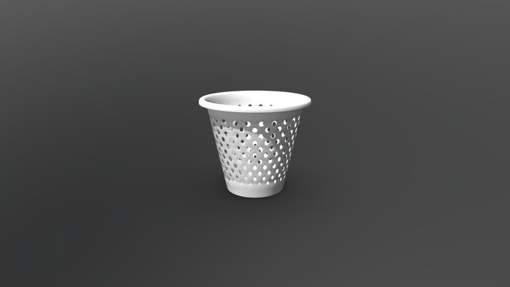 Dust Bin 3D Model