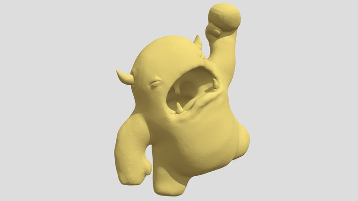 Sculpting Melvin Exercice 3D Model