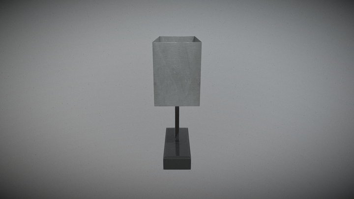 Modern living room lamp 3D Model