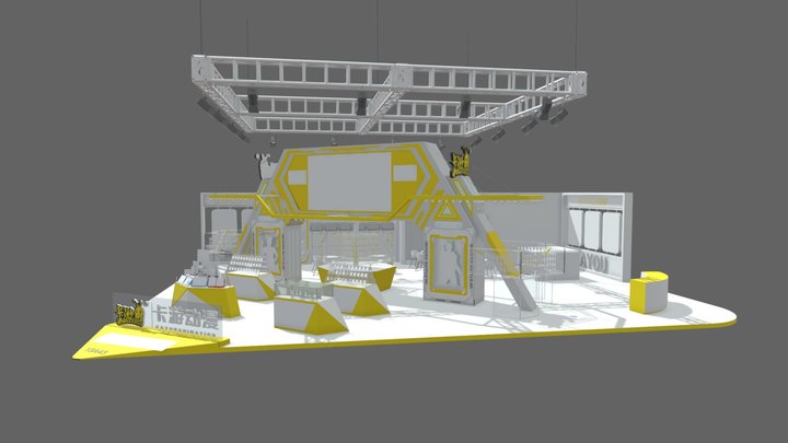 卡游A 3D Model