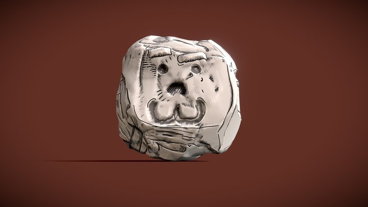 Rock 3D Model