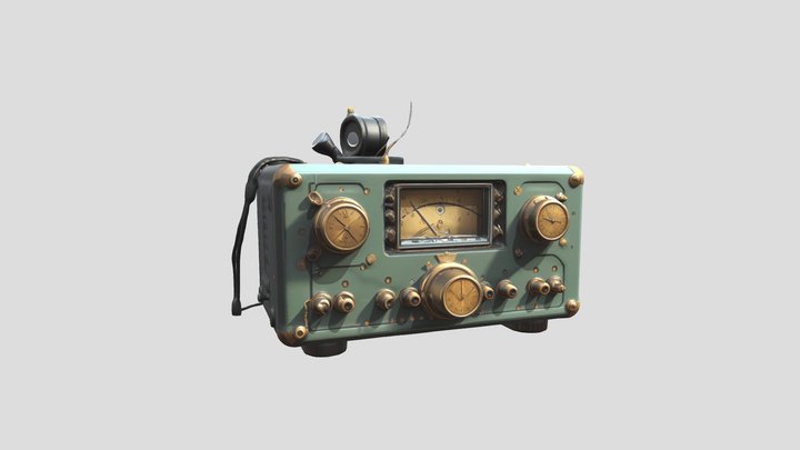 Vintage Receiver – Modello 3D gratuito STL