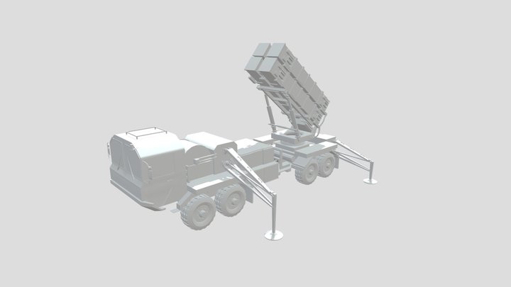 MIM-104 Patriot 3D Model