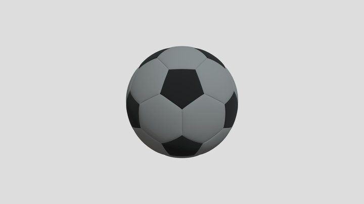 Hendrick Kganyago Soccerball 3D Model