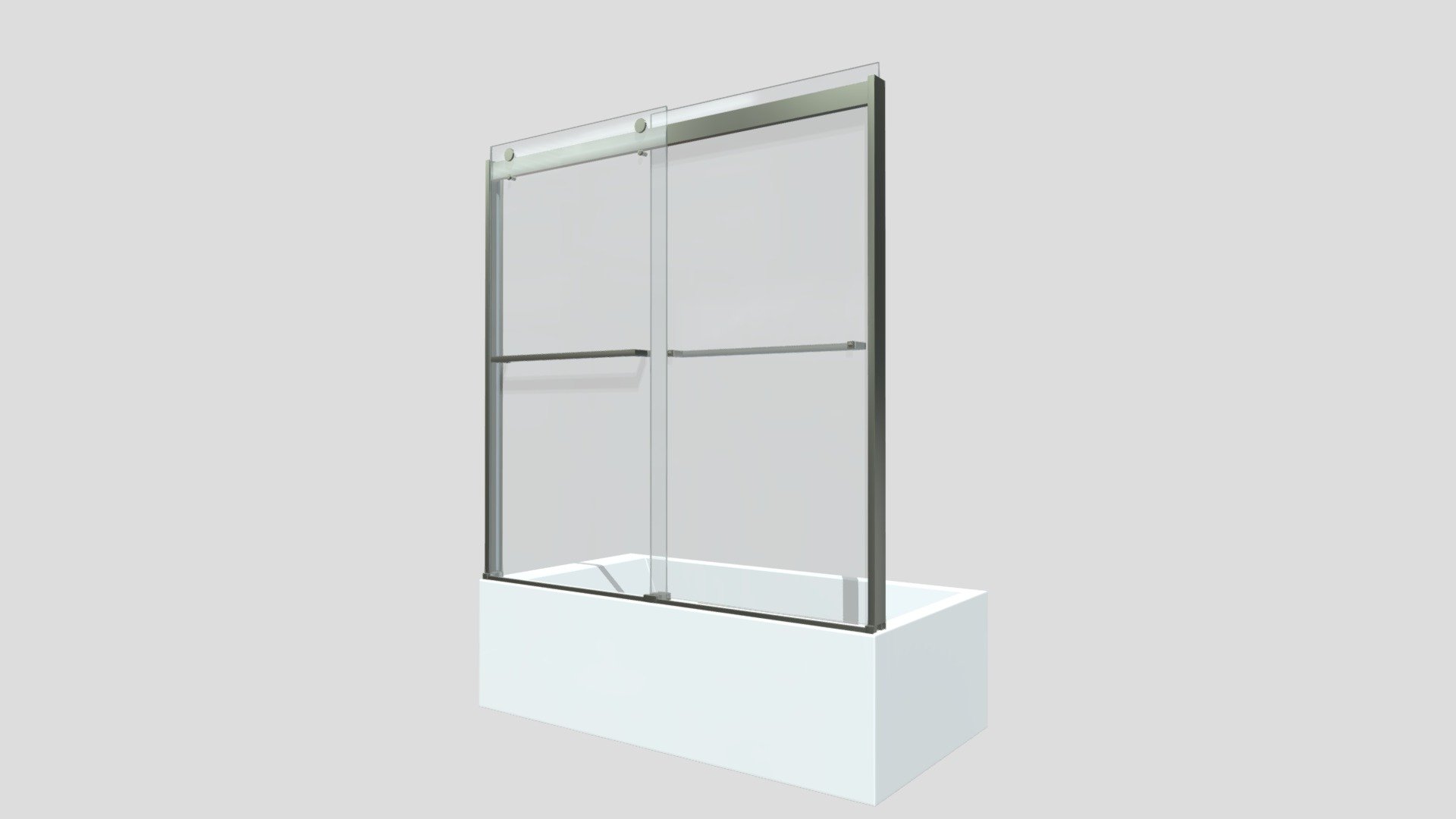 DreamLine Sapphire Duschabtrennung – 152 Cm Hoch X 152 Cm Breit, Rahmenlos, Schiebetür, 8 Mm Sicherheitsglas – Wendbar Für Links/rechts