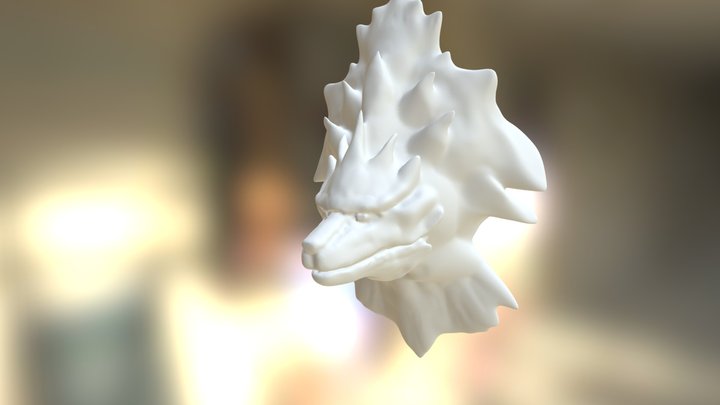 Ornstien Head 01 3D Model