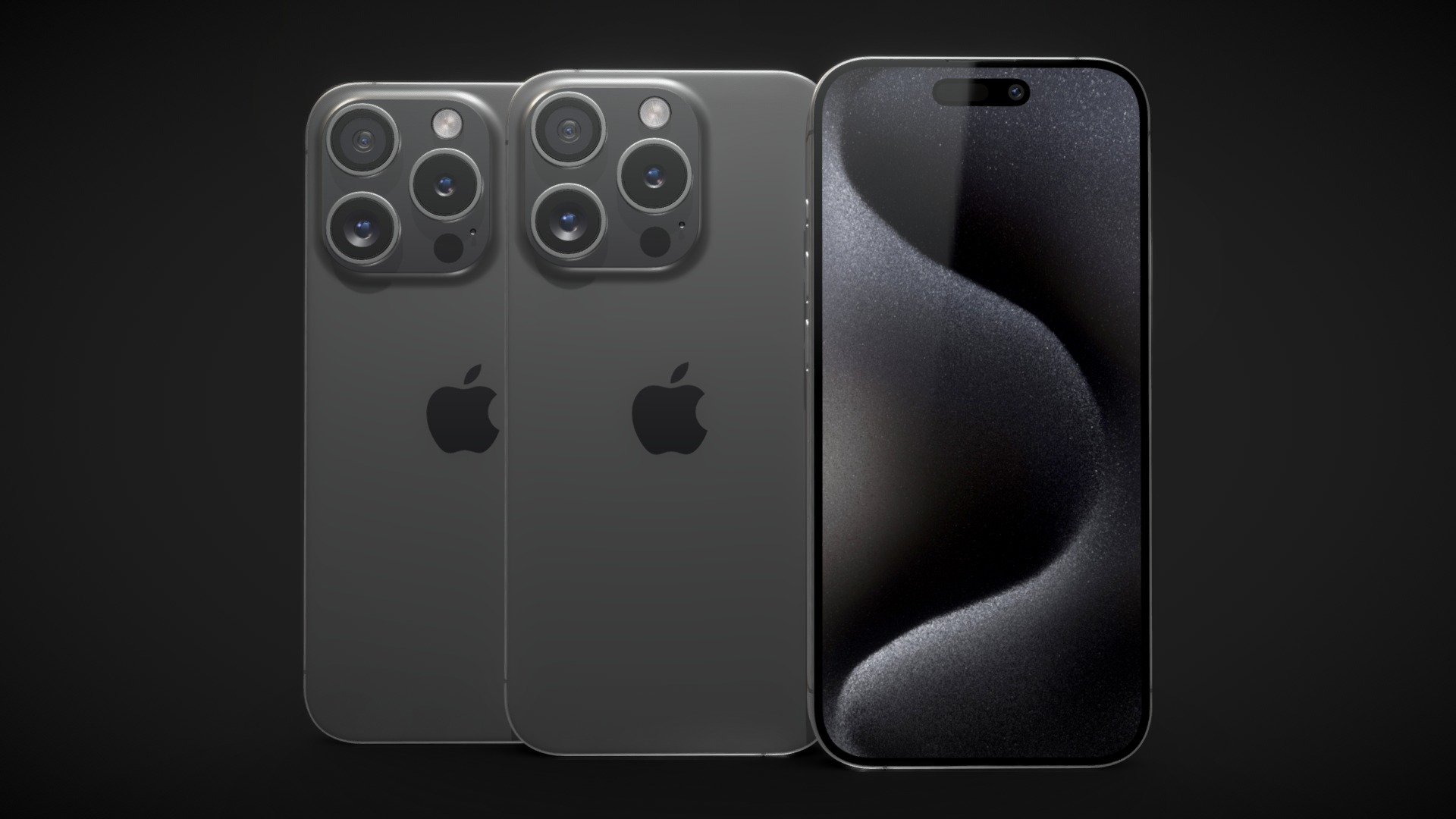 Apple iPhone 15 Pro Max V2 - 3D Model by madMIX