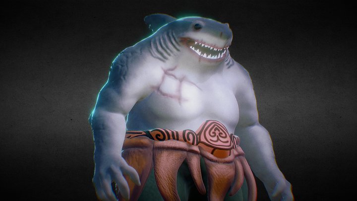 king shark 3D Model