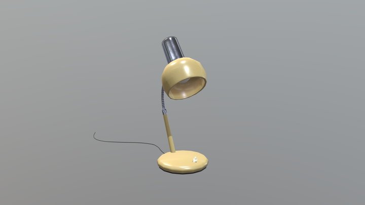 Lamp Low Poly 3D Model