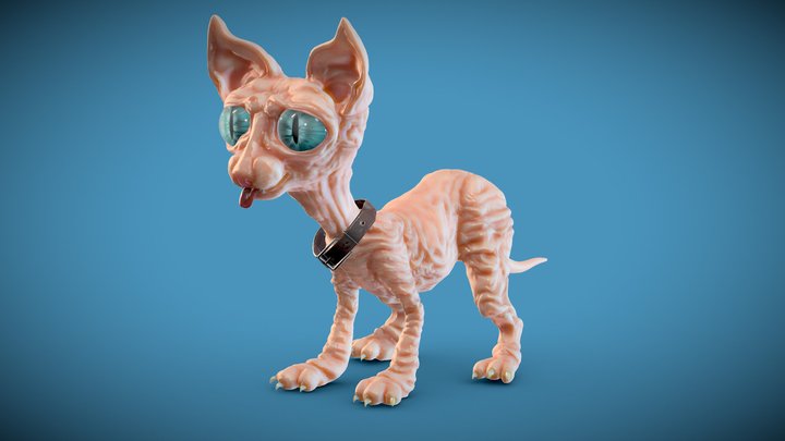 Cat 3D Model